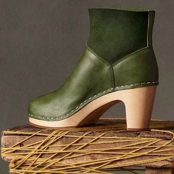 Swedish Hasbeens Forest Clog Boots - Picture 2 of 9